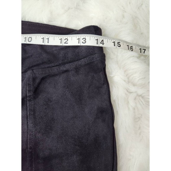 Calvin Klein Womens Leggings‎ Black Mid Rise Stretch Full Length Rayon Blend S - Picture 3 of 7